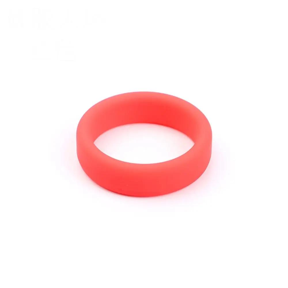2Pcs Durable Thick Flat Rubber Ring Silicone Flexible Luggage Wheel Ring Stretchable Elastic Wheel Hoops Luggage Wheel