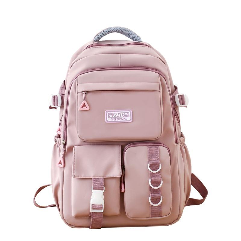 Junior High School and High School Students' Travel Class Backpack with Large Capacity for Carrying Books