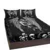 Angel And Demon Three-Piece Bedding Set, With Two Pillowcases, Suitable For Living Room And Bedroom (Culture, Belief)