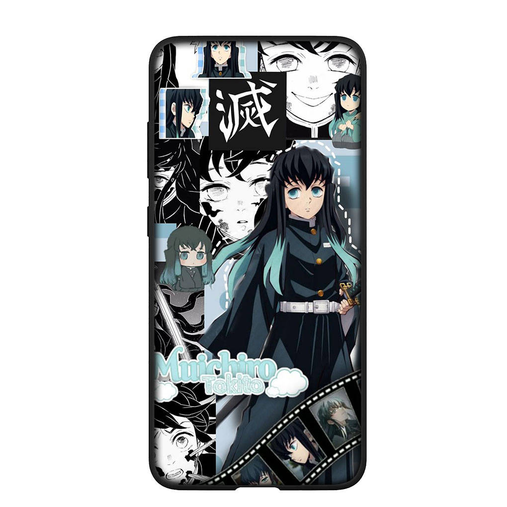 Pouzdro na telefon Samsung Galaxy S25 S24 S23 iPhone 16 15 Xiaomi Redmi Note 14 13 12 16E X 11 Pro Max OPPO Moto Huawei Muichiro Tokito Demon Slayer Cover