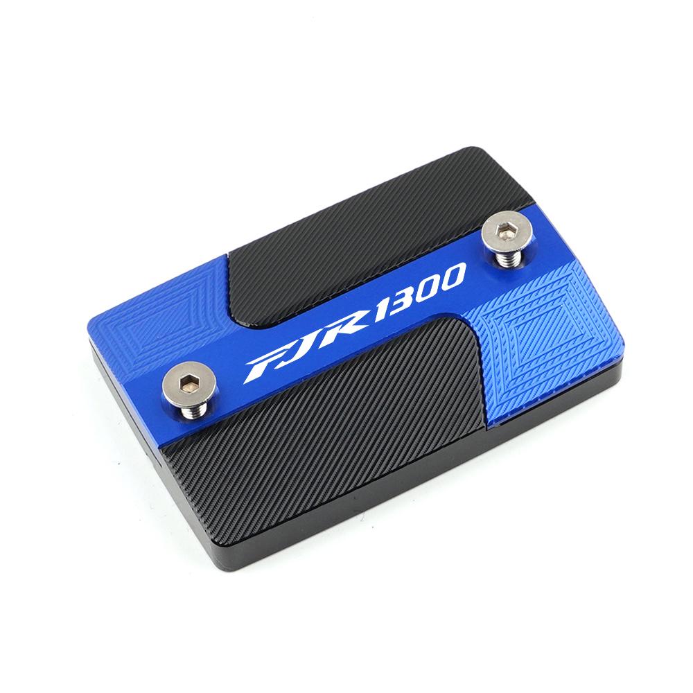 New Motorcycle Accessories For YAMAHA FJR1300 FJR 1300 2004-2014 CNC Aluminum Front Brake Fluid Fuel Reservoir Tank Cap