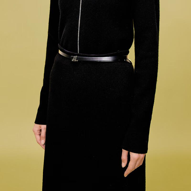 LESS 2024 Spring Cotton Nylon Casual Long Skirt