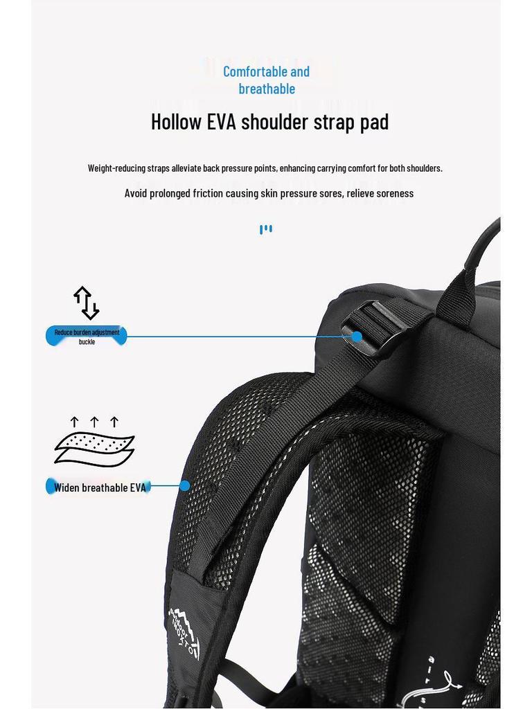 INOXTO Eagle 30L Outdoor Backpack – Large Capacity Hiking, Mountaineering & Camping Bag with Hydration Features