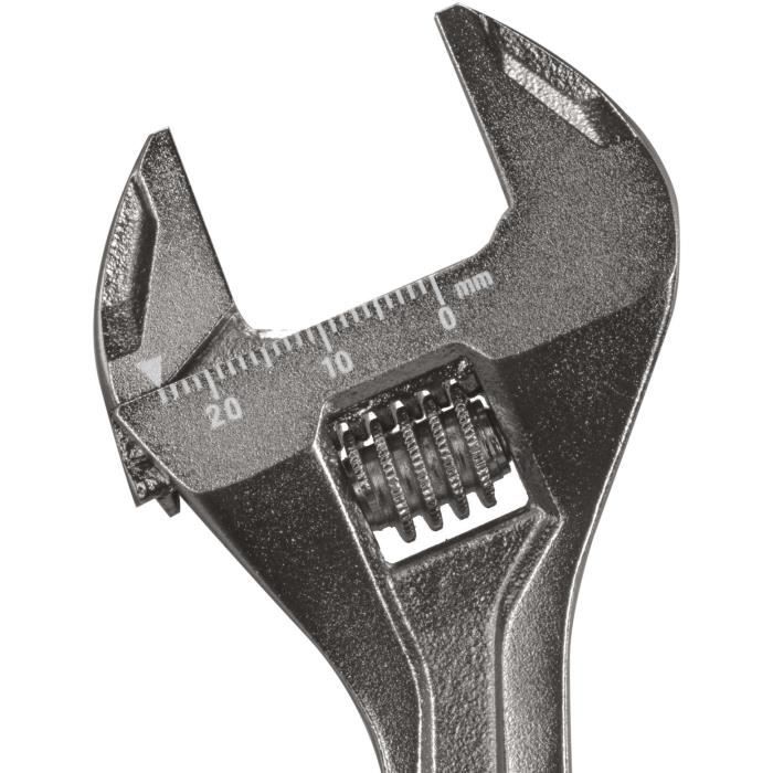 Adjustable Wrench - Ryobi - 160 Mm, Jaw 24 Cm