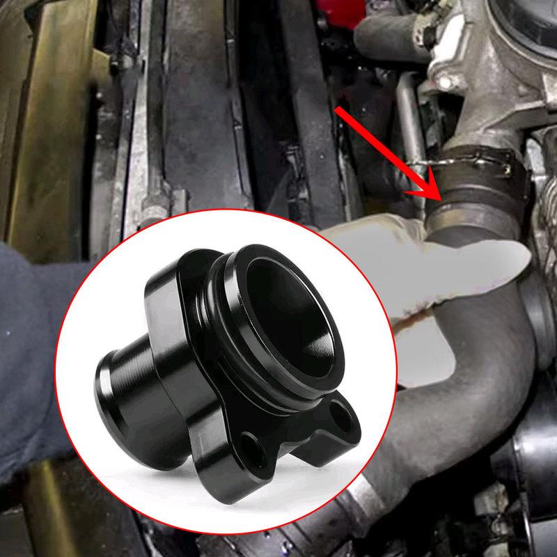 Car Aluminum Water Hose Connector Pipe Fitting Plug with Clips Auto Accessories for BMW 335i N52 330i 11537541992 11537544638