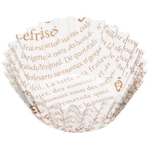 Daikoku Kogyo "Commercial Side Dish Cups" Pastry Film Case, Brown, 7F, Bottom Diameter 45mm X Height 27mm, 500 Count, Product Number: 3775064