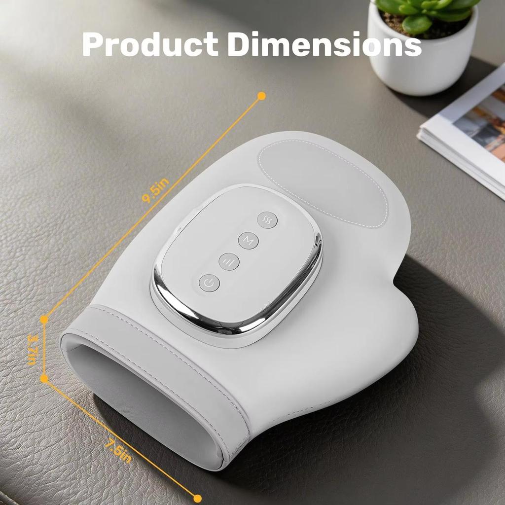 Portable Air Compression Hand Massager - 3-Mode Electric Palm and Wrist Relaxation Machine