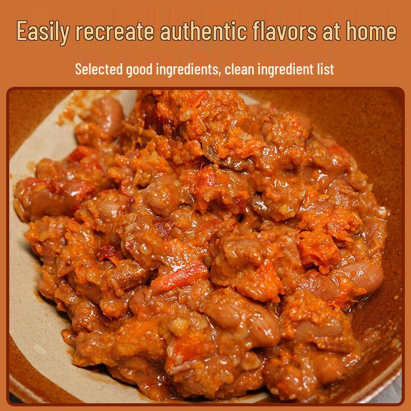 Guizhou Pickled Pepper Bean Rice Hot Pot Base - Instant Spicy & Sour Seasoning