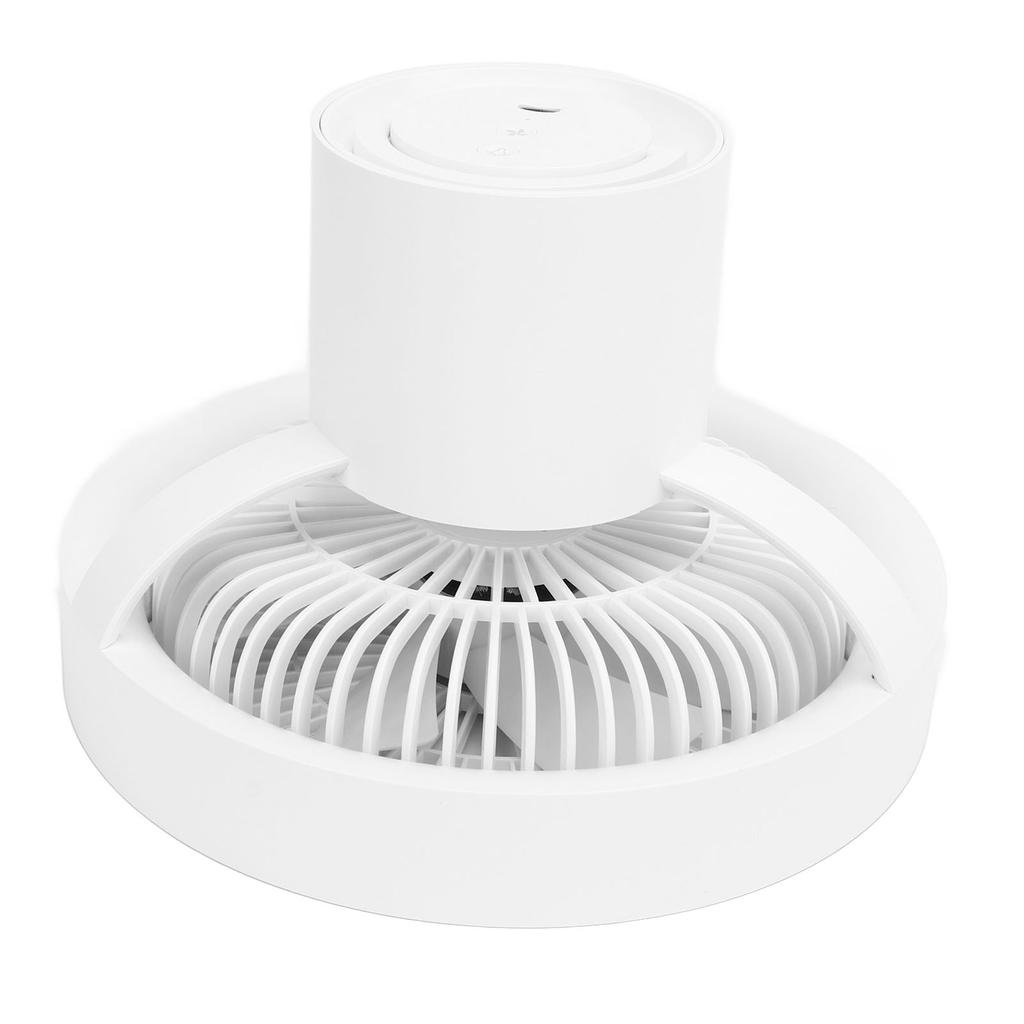 LED Camping Hanging Fan Rotatable 4000mAh Rechargeable 3 Levels Brightness Remote Control Tent Light Fan