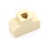 1Pc Rj11 Splitter 3 Way Adapter 1 M To 3 F Rj-11 6P4C Phone Jack Splitter
