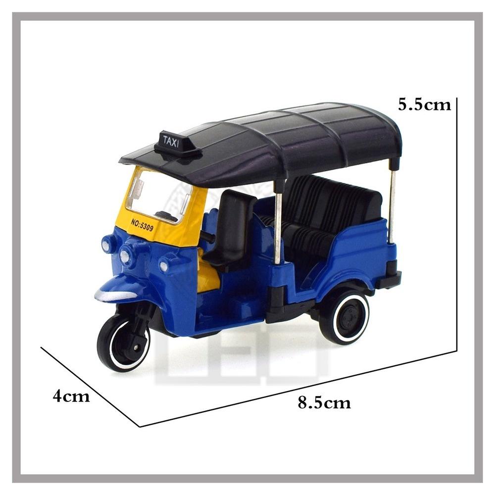 Klt 1:43 Thai Dreirad Tuk-Tuk Automodell Kinderspielzeug für Jungen Kinderspielzeug Autos Spielzeug