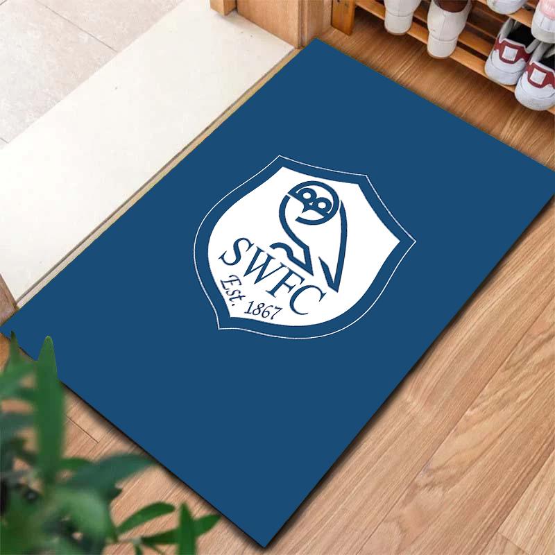 2026 Neuer Sheffield Wednesday Fußballclub Teppich für Wohnzimmer Schlafzimmer Zuhause Sofa Dekoration, Kinder spielen Rutschfeste Fußmatte H8
