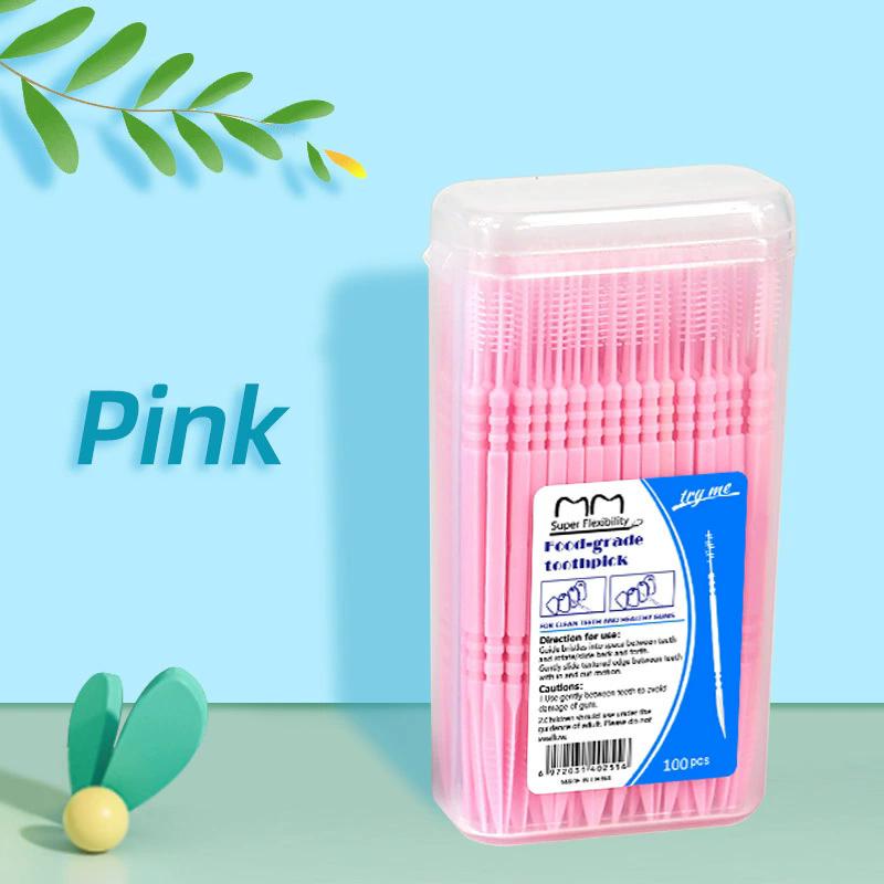 

Toothpick Disposable Family Box Packed Portable Ultra Fine Pick Double Head High End Personality Creative Fruit Stick 150 Pieces