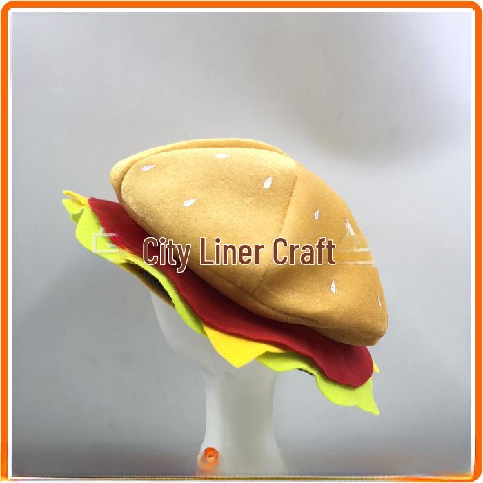 Reiner Craft Geschenke Lustiger Hamburger Hut für Halloween oder Ostern