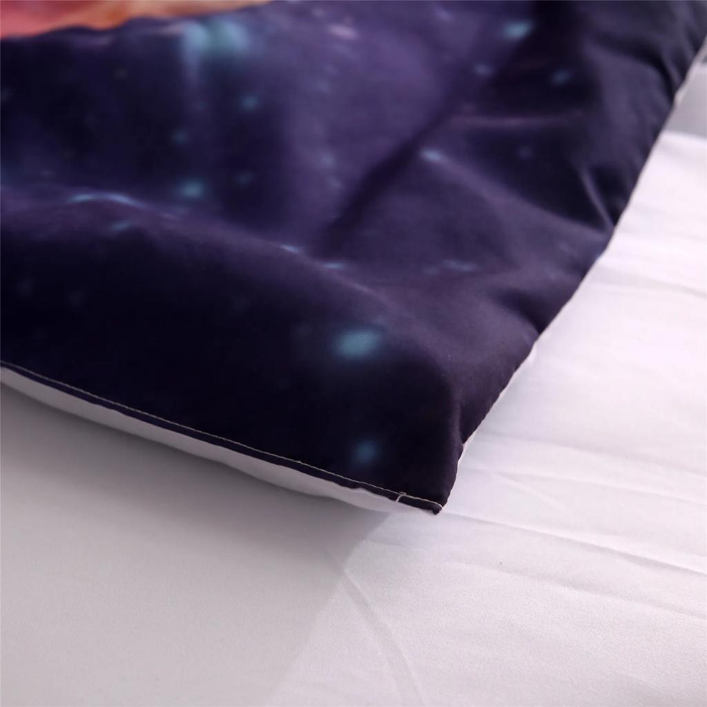 3D Unicorns Beddings 2/3Pcs Duvet Cover With Pillow Cases Super Soft Unicorn Kids Bedding Set Drop Shipping