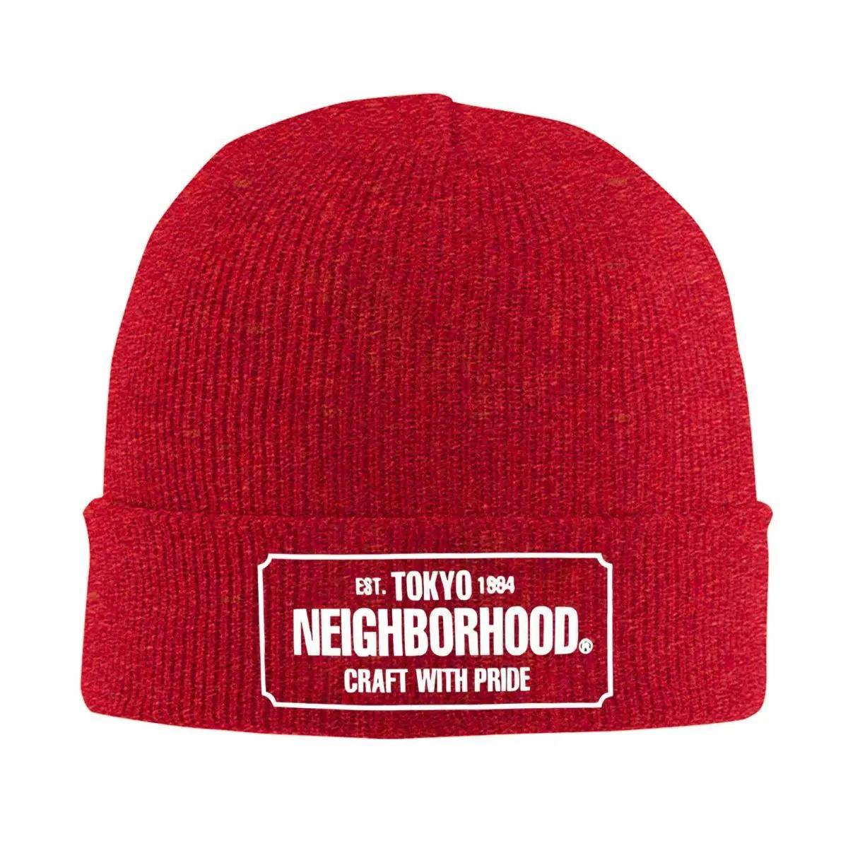 

Neighborhoods Bonnet Hats Knit Hat Unisex WoUnisex Unisex Street Warm Beanie Hats Winter Kpop Design Cap