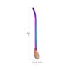 Colorful Reusable Stainless Steel Straw Spoon Set