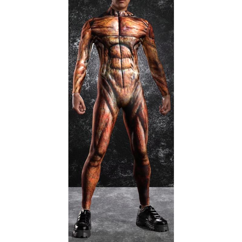 

3D цифровая печать сценические костюмы для взрослых Хэллоуин мероприятия карнавал тематическая вечеринка косплей костюм ролевые игры комбинезон Adult XXXL