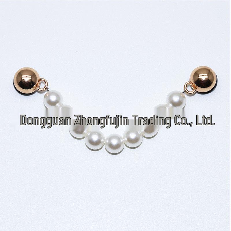 2024 Metal Chain 3D Shoe Flowers & Buckles Accessories