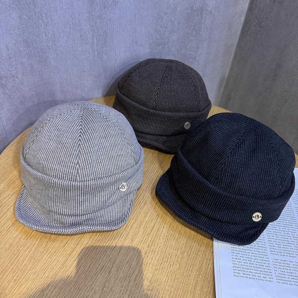 Women Autumn Winter Trendy Beret Hat Style Sun Protection Breathable Polyester