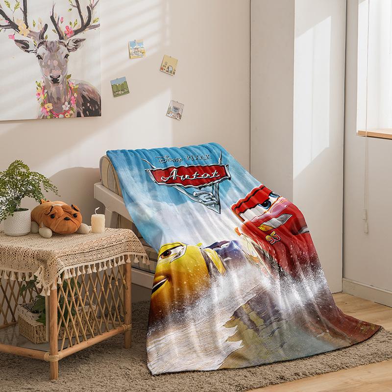 Cars Series Double-Sided Flannel 3D Digital Printing Blanket Blanket