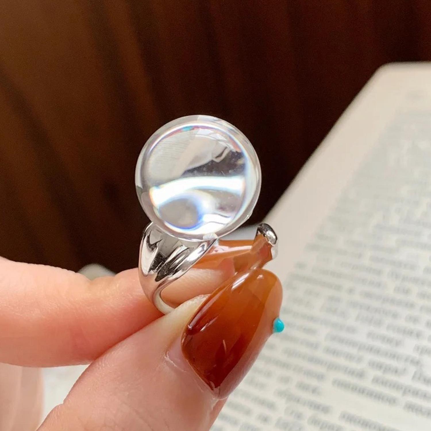 Panjbj   Kupfer Lotus Ring Für Frauen Retro Textur Schmuck Unregelmäßige Kreativität Verstellbarer Schmuck Party Geschenk Dropshipping