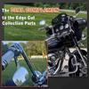 2 Silver Aluminum Rearview Mirrors for Harley D