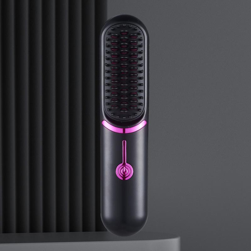 Hair Straightener and Curling Iron USB Rechargeable Styling Comb