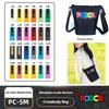 Japanese POSCA Acrylic Marker Set 32Vibrant Colors,1M/3M/5M,Quick-Drying&Smudge-Proof for Professional Artists,Students&Crafters