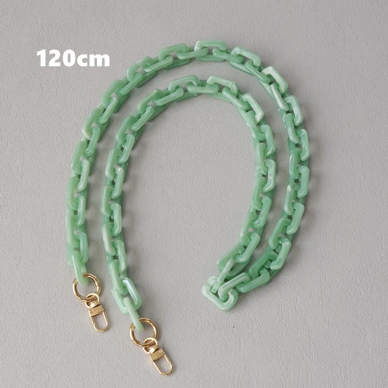 New Woman Bag Chain Accessory Detachable Parts Candy Crossbody Resin Luxury Strap Women Handbag Chains Acrylic Shoulder Handles