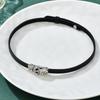 Gothic Collar Necklace Punk Rock Pu Leather Choker Collar Necklace for Women,Teens Girls,Individuality Neck Jewelry