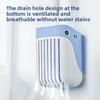 Liquid Injection Silicone Toilet Brush with Suction Cup Holder Strong Cleaning No Dead Corners