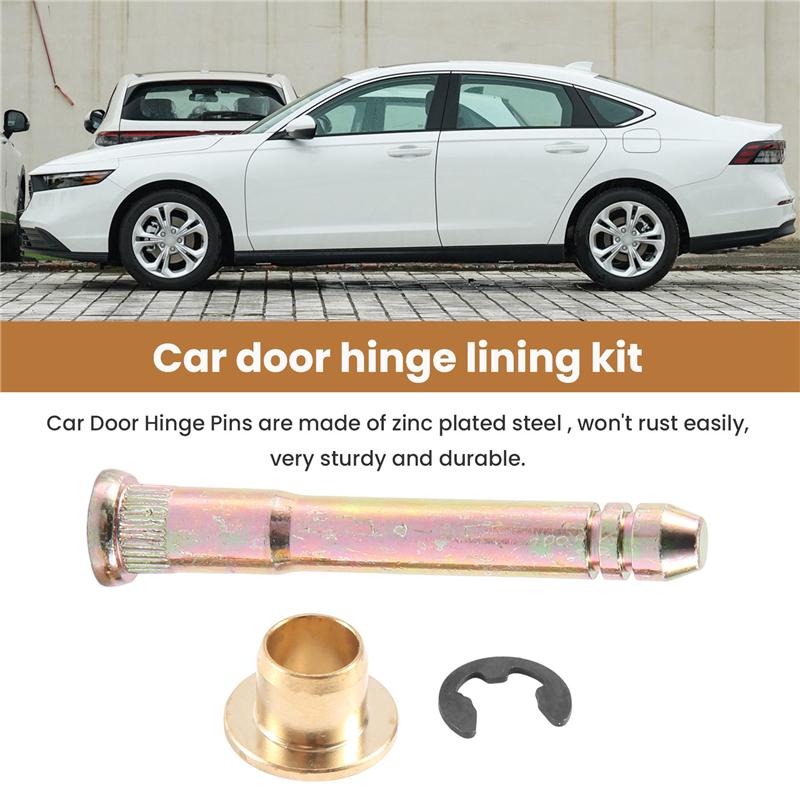 M63K-Car Door Hinge P Pin Bushing Repair Kit Fit For Honda Civic Accord Cr-V Crx Ek Eg