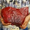 150,30 Carati Rubino Rosso Naturale Grezzo Rosso Non Tagliato Gema Sfusa CERTIFICATA
