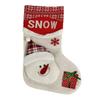 Calze di Natale e Sacchetti Regalo Pupazzo di Neve di Alta Gamma Nordic