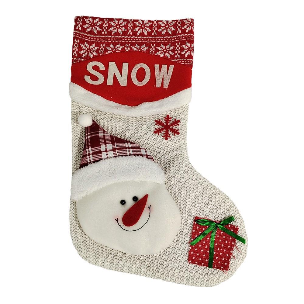 Nordic High-End Christmas Stockings & Snowman Gift Bags
