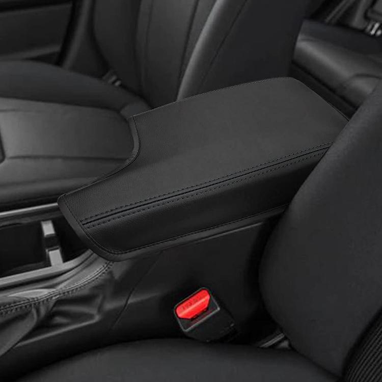 Microfiber Leather Center Console Armrest Cover for Subaru Crosstrek 2017-2023 Interior Moulding