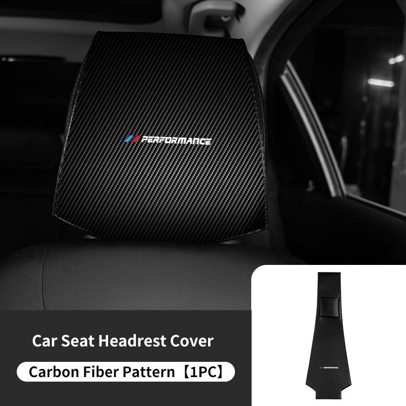 1/2pcs Car Seat Universal Headrest Pillow Anti-dirty Protector Cover For BMW E30 E34 E36 E39 E46 E52 E53 E60 E61 E62 E70 E71 E83