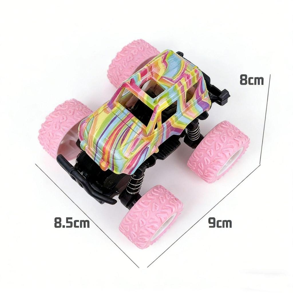 Children's Inertia-Powered Off-Road Toy Car - Durable, Simulation Model