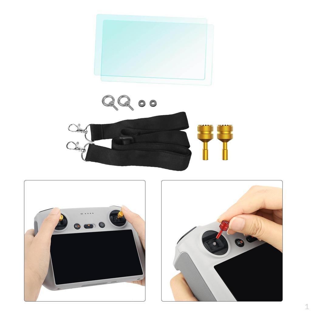 Thumb Rocker Kit, Camera Anti Fingerprint Oil Proof Screen Set for Remote Controller Supplies