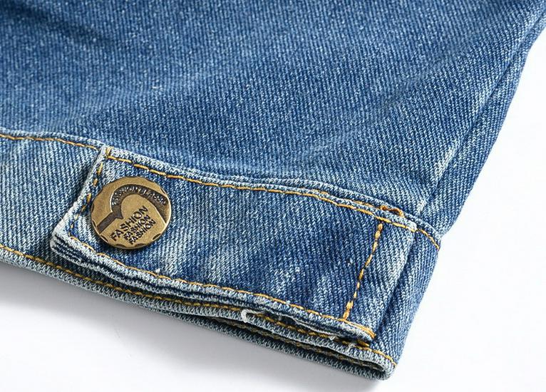 Men's Slim Fit Plus Size Ripped Denim Motorcycle Vest - Trendy Casual Korean Style