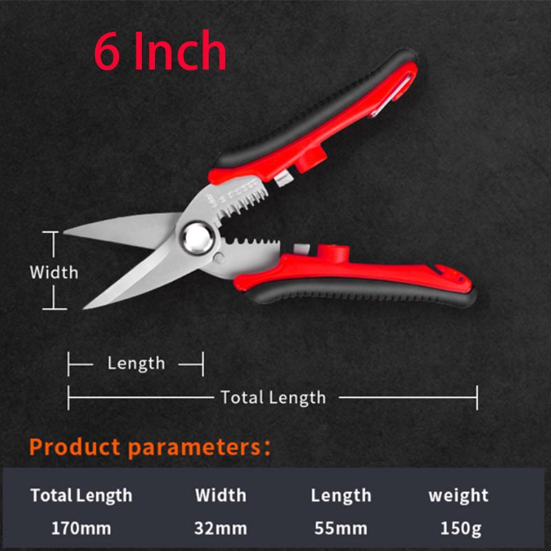 

Универсальные плоскогубцы для снятия изоляции Электрик Специальные Ручные Инструменты для технического обслуживания Зачистка проводов Резка Маленькие клещи для обжима труб
