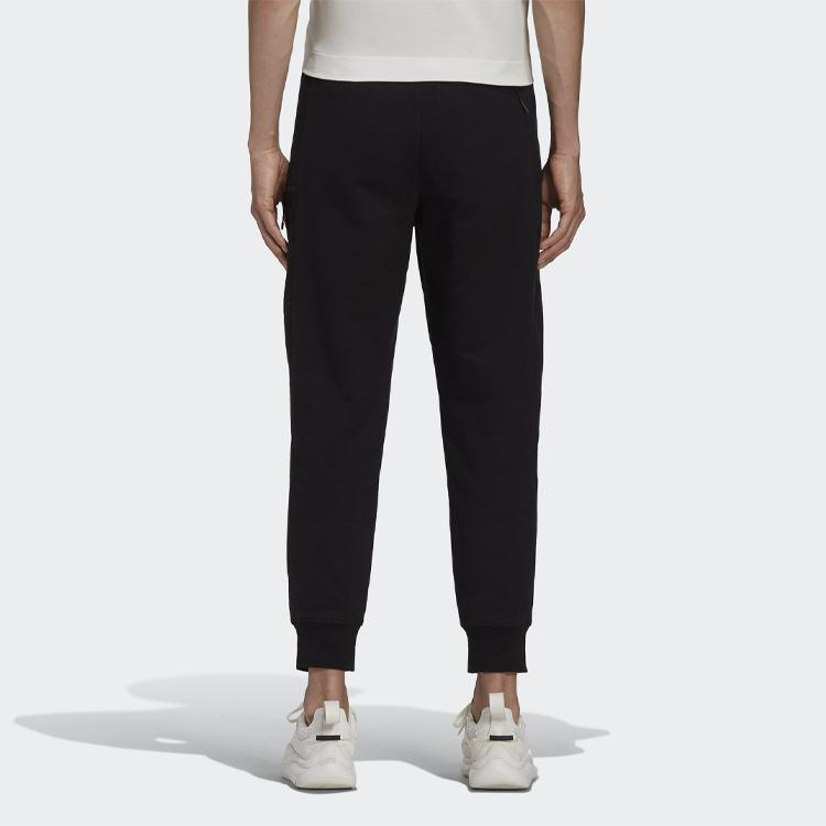 Y-3 SS21 Lace-Up Straight-Leg Joggers Men Bottoms Black H45399
