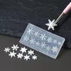 1Pcs Winter Snowflake Nail Art Silicone Mold 3D Embossed Carving Soft Stamping Plate Christmas Reusable Diy Gel Stencils Tool