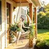Resin Ballet Dancer Hanging Planter Fairy Hanging Plant Basket  Home Balcony
