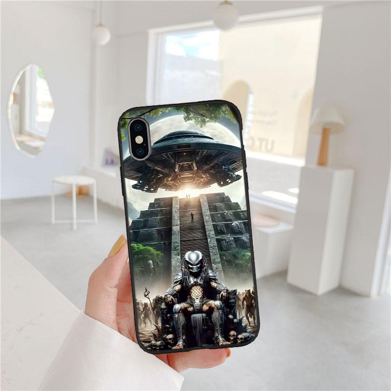 BF6 Aliens vs Predator Xenomorph Soft Shell Phone Case for OPPO A3 Pro A72 A74 A76 A77 A77S A78 A79 A94 A95 A18 A40M A58