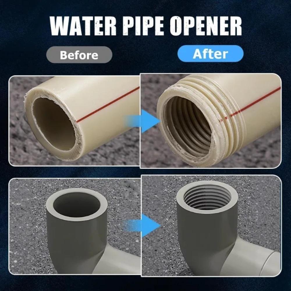 Integriertes internes und externes Gewindeschneidwerkzeug für Rohre Gewindeschneidwerkzeug für PVC-Rohre für 1/2'' 3/4'' Rohre
