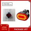 Lights And Rear Bicycle Front Usb Rechargeable Led Bicycle Lights Bicycle Headlights And Taillights Floodlights Night Riding Flashlight