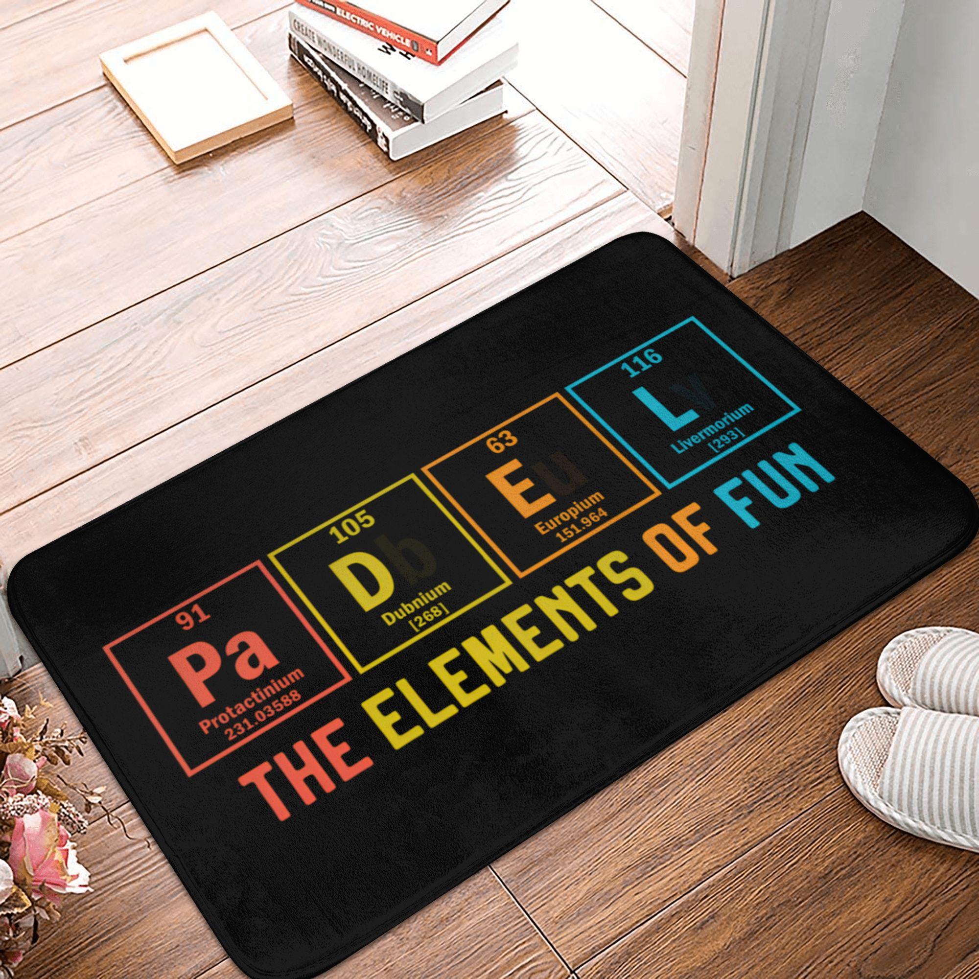 Why I Lose At Padel Tennis Funny Excuses Front Door Mat Anti-Slip Outdoor Waterproof Doormat Garden Garage Entrance Rug Carpet 40cmx60cm
