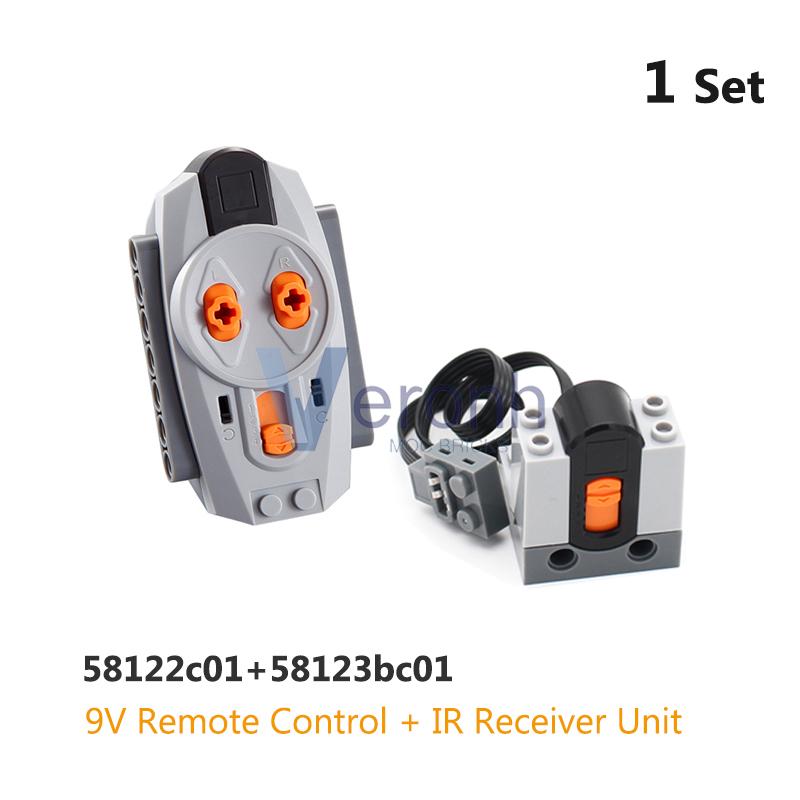 

Высокотехнологичные функции питания M L XL Сервомотор для поезда Батарейный блок ИК-приемник управления Совместим со всеми брендами MOC Строительные кирпичики Игрушки